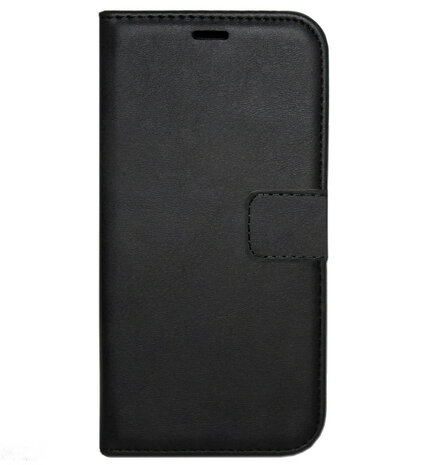 ADEL Kunstleren Book Case Pasjes Portemonnee Hoesje voor Huawei P30 - Zwart
