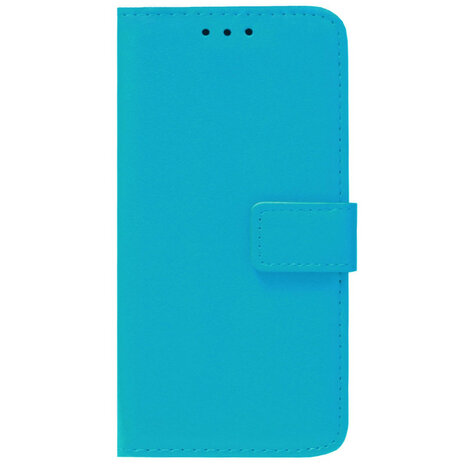 ADEL Kunstleren Book Case Pasjes Portemonnee Hoesje voor Samsung Galaxy J7 (2015) - Blauw