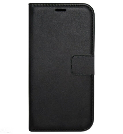 LC.IMEEKE Kunstleren Book Case Portemonnee Pasjes Hoesje voor Samsung Galaxy A71 - Zwart