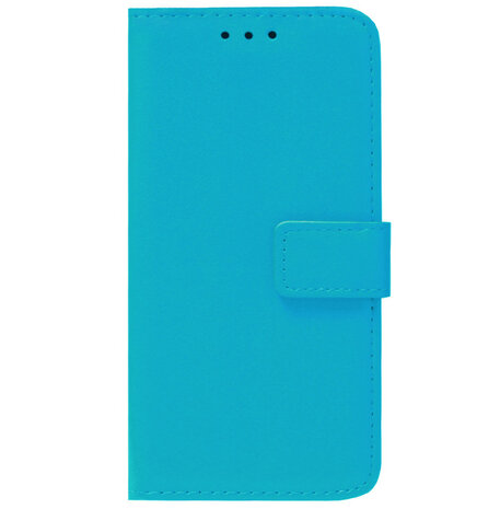 ADEL Kunstleren Book Case Pasjes Portemonnee Hoesje voor Samsung Galaxy A31 - Blauw