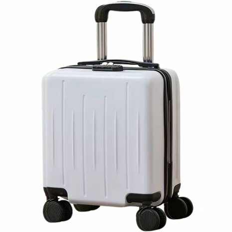 ADEL Handbagage Koffer 40x30x20 cm met Wielen Ideaal in het Vliegtuig - Waterafstotende Trolley met Handige Opbergvakken en TSA Slot voor Zorgeloos Reizen