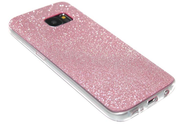 Activeren creëren Zuidwest Bling hoesje roze Samsung Galaxy S7 - Origineletelefoonhoesjes.nl