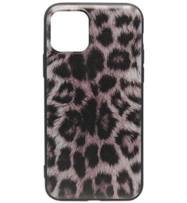 ADEL Siliconen Back Cover Softcase hoesje voor iPhone 11 - Luipaard Bruin