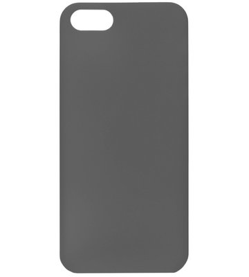 ADEL Kunststof Back Cover Hardcase Hoesje voor iPhone 5C - Zwart