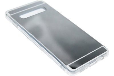 Zilver spiegel hoesje Samsung Galaxy S10