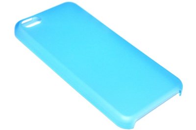Blauw kunststof hoesje iPhone 5C