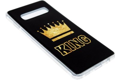 ADEL Siliconen Back Cover Hoesje voor Samsung Galaxy S10e - King