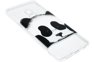 ADEL Siliconen Back Cover Hoesje voor Samsung Galaxy S9 Plus - Panda