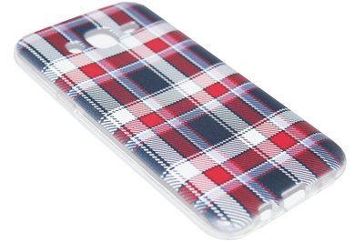 ADEL Siliconen Back Cover Hoesje voor Samsung Galaxy J5 (2015) - Traditioneel Stoffen Design