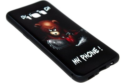 ADEL Siliconen Softcase Back Cover Hoesje voor Samsung Galaxy S8 - Don't Touch My Phone Beer