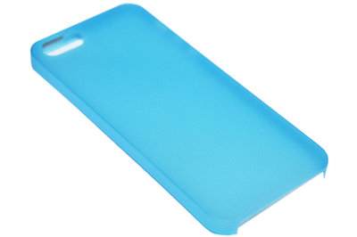 ADEL Kunststof Back Cover Hardcase Hoesje voor iPhone 5/5S/SE - Blauw