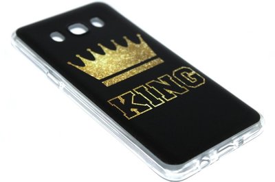 King siliconen hoesje Samsung Galaxy J5 (2016)