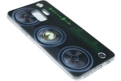 Radio muziek siliconen hoesje Samsung Galaxy S9