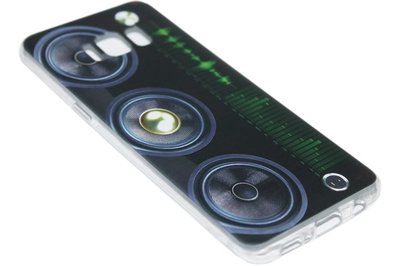 Radio muziek siliconen hoesje Samsung Galaxy S8 Plus