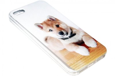 Lief honden siliconen hoesje iPhone 5/ 5S/ SE