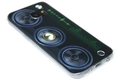 Radio muziek siliconen hoesje Samsung Galaxy S7