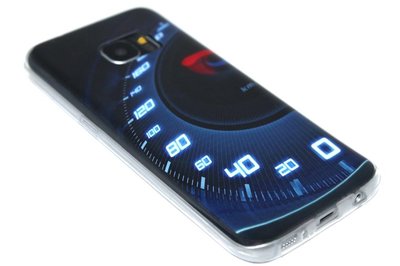 Snelheidsmeter siliconen hoesje Samsung Galaxy S7