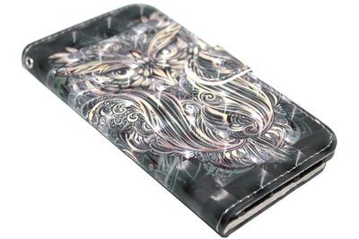 Uilen kunstleer hoesje iPhone XS Max