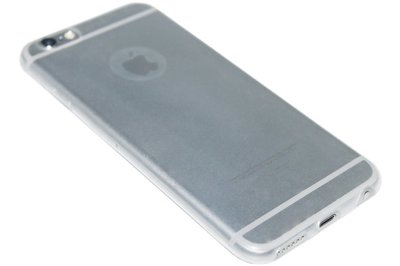 Doorzichtig siliconen hoesje iPhone 6 / 6S