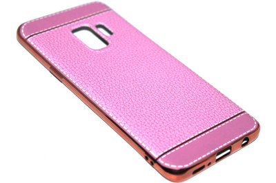 Roze back cover hoesje Samsung Galaxy S9