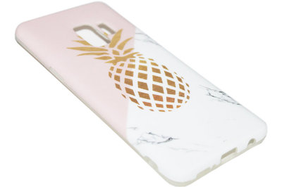 Gouden ananas hoesje Samsung Galaxy S9 Plus