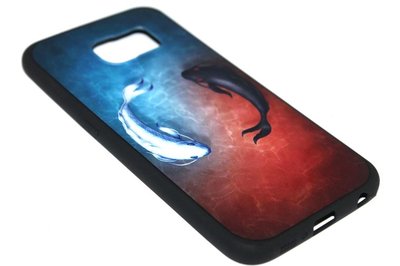 Vissen karpers siliconen hoesje Samsung Galaxy S6
