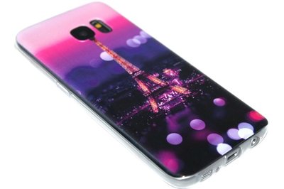 Parijs Eiffeltoren hoesje siliconen Samsung Galaxy S7
