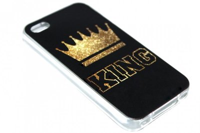 King hoesje siliconen iPhone 4 / 4S