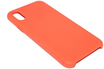 Oranje siliconen TPU hoesje iPhone XS Max