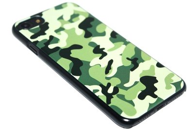 Camouflage hoesje kunststof iPhone SE (2022/ 2020)/ 8/ 7