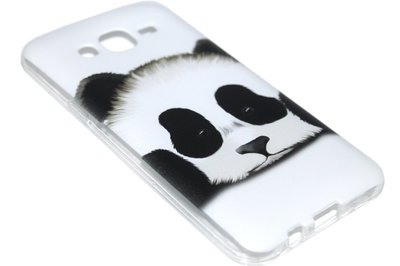 Panda hoesje siliconen Samsung Galaxy J7 (2015)