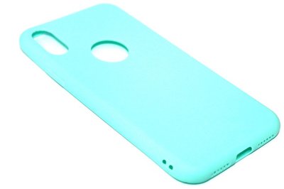 Siliconen hoesje groen iPhone XR