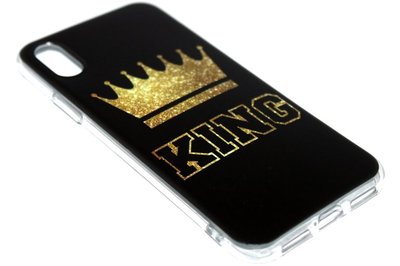 King hoesje siliconen iPhone XS/ X