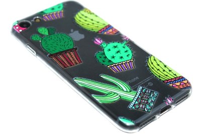 Cactussen hoesje siliconen iPhone 8 Plus/ 7 Plus