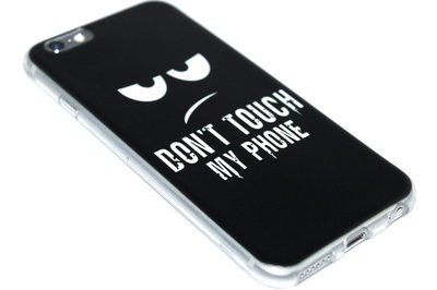 Don't touch my phone back cover iPhone 6 / 6S