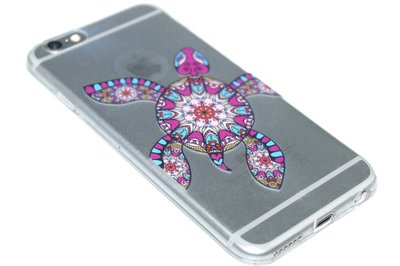 Schildpad hoesje siliconen iPhone 6 / 6S