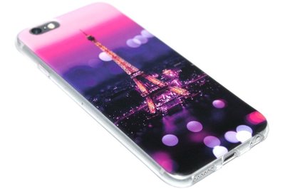 Parijs Eiffeltoren hoesje siliconen iPhone 6(S) Plus