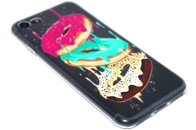 Donuts siliconen hoesje iPhone 8 Plus/ 7 Plus