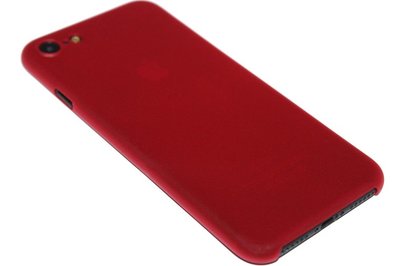 Rood kunststof hoesje iPhone 8 Plus/ 7 Plus
