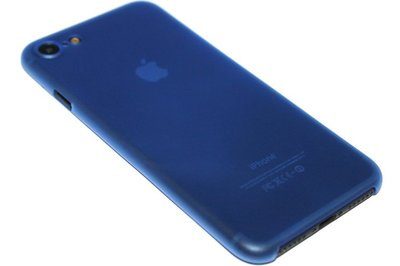 Blauw kunststof hoesje iPhone 8 Plus/ 7 Plus