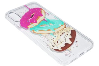 Donuts siliconen hoesje iPhone XS/ X