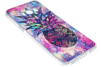 Ananas hoesje kleur siliconen Samsung Galaxy S8 Plus