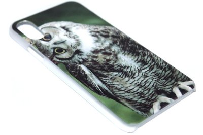 Uilen hoesje kunststof iPhone XS Max