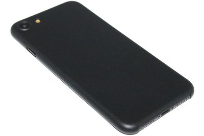 Zwart kunststof hoesje iPhone 8 Plus/ 7 Plus