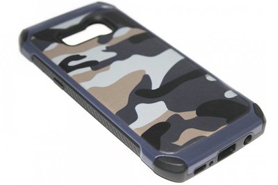 Camouflage hoesje blauw Samsung Galaxy S8 Plus