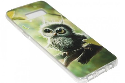 Schattig uilen hoesje Samsung Galaxy S8 Plus