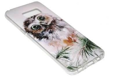 Uilen cartoon hoesje Samsung Galaxy S8 Plus