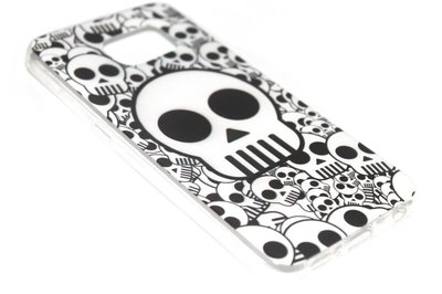 Schedel hoesje Samsung Galaxy S6