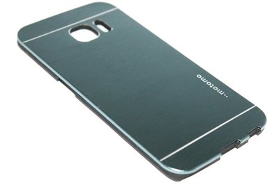 Aluminium hoesje donkerblauw Samsung Galaxy S6 Edge