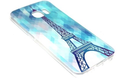 Stijlvol Eiffeltoren hoesje Samsung Galaxy S6 Edge